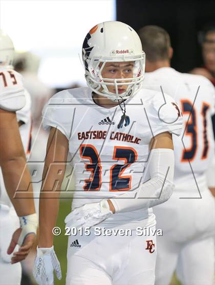 Thumbnail 3 in Eastside Catholic vs. Oceanside (2015 SoCal Honor Bowl) photogallery.