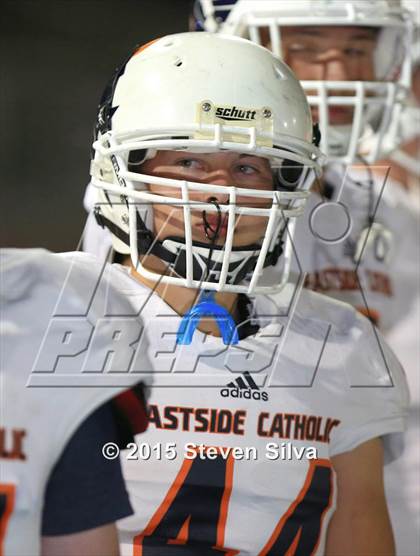 Thumbnail 3 in Eastside Catholic vs. Oceanside (2015 SoCal Honor Bowl) photogallery.