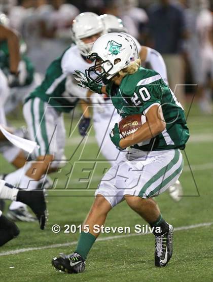 Thumbnail 3 in Eastside Catholic vs. Oceanside (2015 SoCal Honor Bowl) photogallery.
