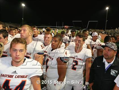 Thumbnail 3 in Eastside Catholic vs. Oceanside (2015 SoCal Honor Bowl) photogallery.