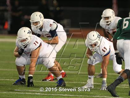 Thumbnail 1 in Eastside Catholic vs. Oceanside (2015 SoCal Honor Bowl) photogallery.