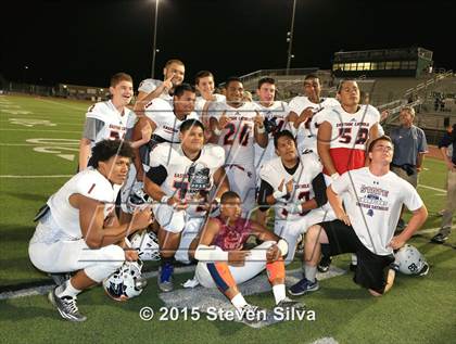 Thumbnail 2 in Eastside Catholic vs. Oceanside (2015 SoCal Honor Bowl) photogallery.