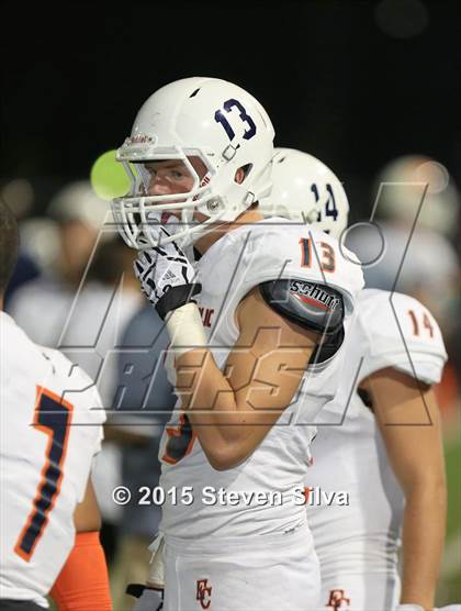 Thumbnail 1 in Eastside Catholic vs. Oceanside (2015 SoCal Honor Bowl) photogallery.
