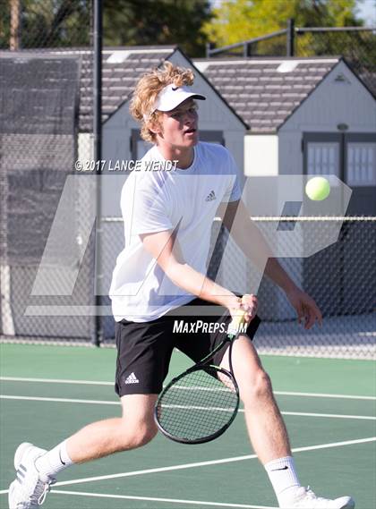 Thumbnail 3 in Lewis Palmer v D'Evelyn (CHSAA 4A Region 1 2 Singles) photogallery.