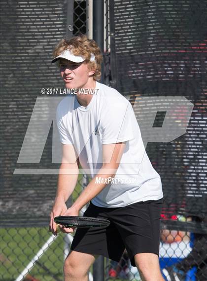 Thumbnail 1 in Lewis Palmer v D'Evelyn (CHSAA 4A Region 1 2 Singles) photogallery.