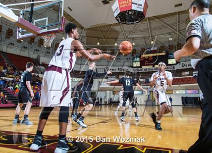 Thumbnail 2 in Rider vs. Sunrise Christian Academy (Fantasy of Lights) photogallery.