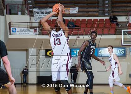 Thumbnail 2 in Rider vs. Sunrise Christian Academy (Fantasy of Lights) photogallery.