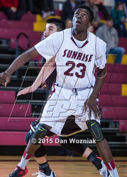 Thumbnail 3 in Rider vs. Sunrise Christian Academy (Fantasy of Lights) photogallery.