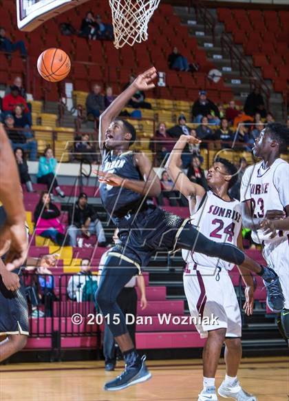 Thumbnail 2 in Rider vs. Sunrise Christian Academy (Fantasy of Lights) photogallery.