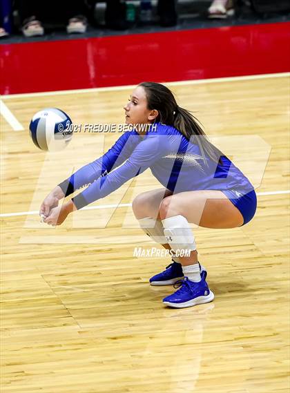 Thumbnail 3 in Celina vs. Needville (UIL Volleyball 4A Semi-Finals)  photogallery.