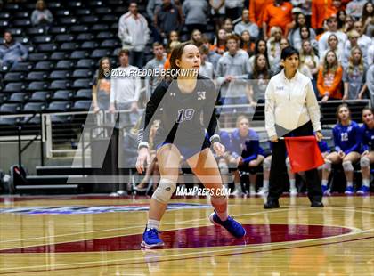 Thumbnail 2 in Celina vs. Needville (UIL Volleyball 4A Semi-Finals)  photogallery.