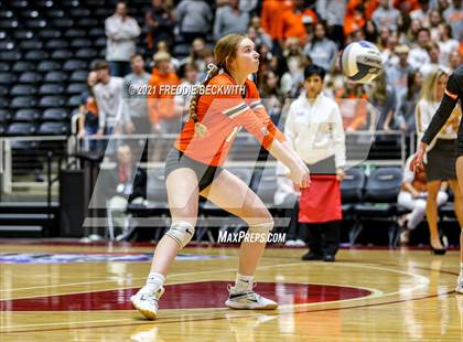 Thumbnail 2 in Celina vs. Needville (UIL Volleyball 4A Semi-Finals)  photogallery.