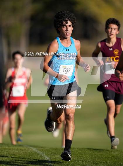 Thumbnail 2 in Los Alamos XC Invitational photogallery.