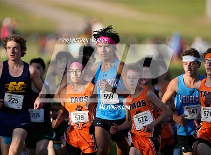Thumbnail 3 in Los Alamos XC Invitational photogallery.