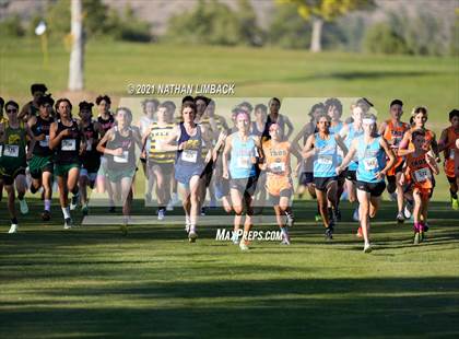 Thumbnail 2 in Los Alamos XC Invitational photogallery.