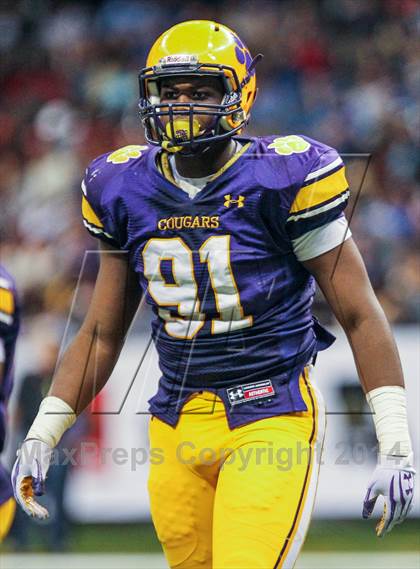 Thumbnail 1 in  Karr vs East Jefferson (LHSAA 4A Final) photogallery.