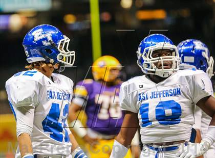 Thumbnail 2 in  Karr vs East Jefferson (LHSAA 4A Final) photogallery.