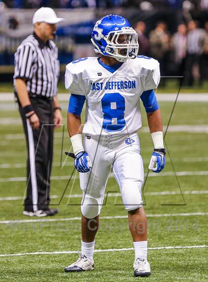 Thumbnail 2 in  Karr vs East Jefferson (LHSAA 4A Final) photogallery.