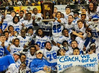 Thumbnail 2 in  Karr vs East Jefferson (LHSAA 4A Final) photogallery.