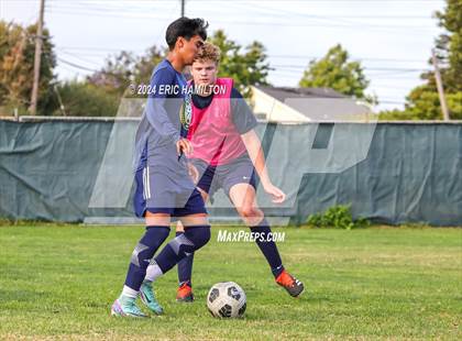 Thumbnail 3 in Animo Leadership vs Loyola (Scrimmage) photogallery.