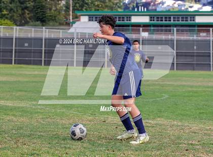 Thumbnail 2 in Animo Leadership vs Loyola (Scrimmage) photogallery.