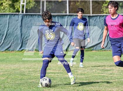 Thumbnail 3 in Animo Leadership vs Loyola (Scrimmage) photogallery.