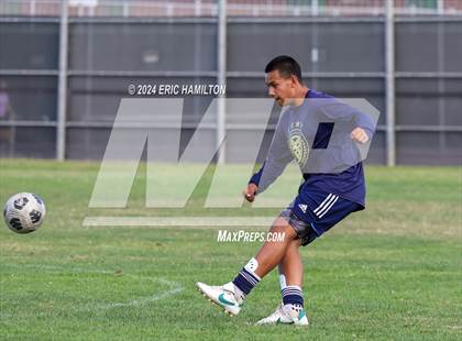 Thumbnail 3 in Animo Leadership vs Loyola (Scrimmage) photogallery.