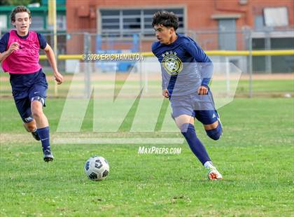 Thumbnail 2 in Animo Leadership vs Loyola (Scrimmage) photogallery.