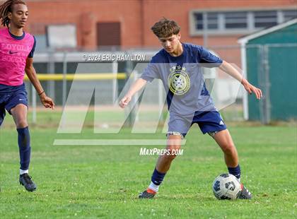 Thumbnail 2 in Animo Leadership vs Loyola (Scrimmage) photogallery.