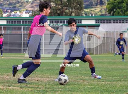 Thumbnail 1 in Animo Leadership vs Loyola (Scrimmage) photogallery.