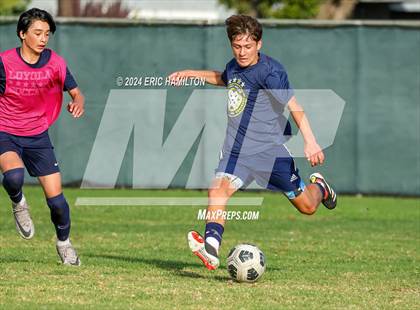 Thumbnail 3 in Animo Leadership vs Loyola (Scrimmage) photogallery.