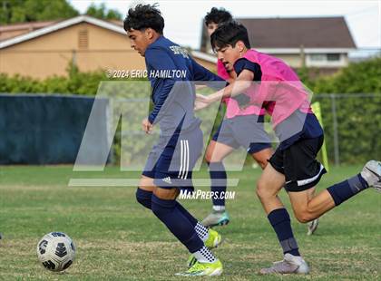Thumbnail 1 in Animo Leadership vs Loyola (Scrimmage) photogallery.