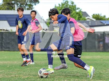 Thumbnail 3 in Animo Leadership vs Loyola (Scrimmage) photogallery.