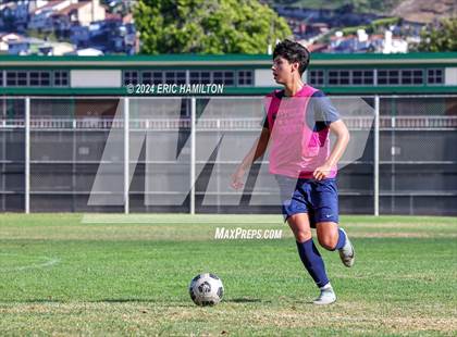 Thumbnail 3 in Animo Leadership vs Loyola (Scrimmage) photogallery.