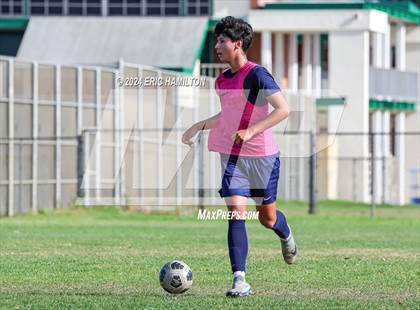 Thumbnail 2 in Animo Leadership vs Loyola (Scrimmage) photogallery.