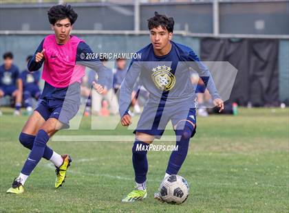 Thumbnail 3 in Animo Leadership vs Loyola (Scrimmage) photogallery.