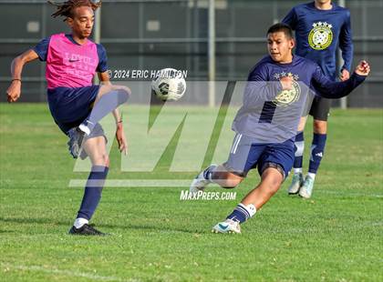Thumbnail 1 in Animo Leadership vs Loyola (Scrimmage) photogallery.