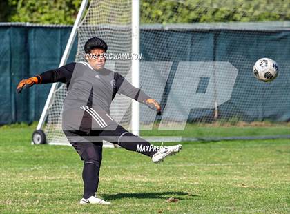 Thumbnail 2 in Animo Leadership vs Loyola (Scrimmage) photogallery.