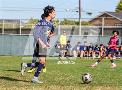 Thumbnail 2 in Animo Leadership vs Loyola (Scrimmage) photogallery.