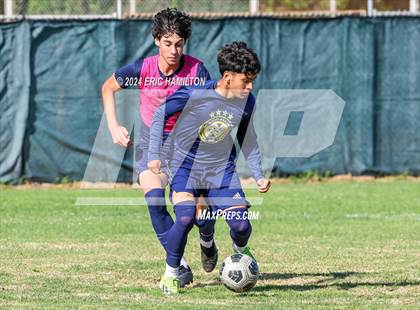Thumbnail 2 in Animo Leadership vs Loyola (Scrimmage) photogallery.