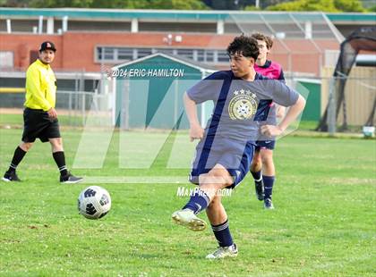 Thumbnail 3 in Animo Leadership vs Loyola (Scrimmage) photogallery.