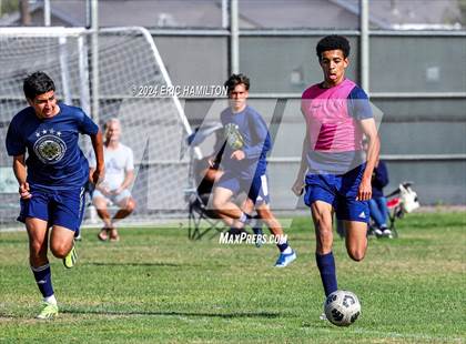 Thumbnail 3 in Animo Leadership vs Loyola (Scrimmage) photogallery.