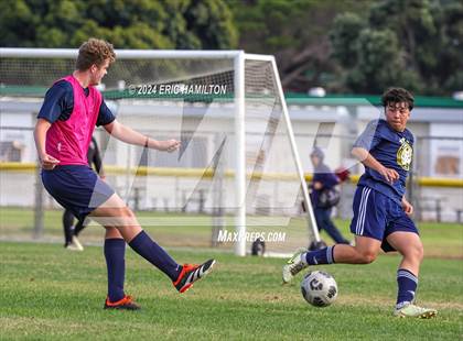Thumbnail 3 in Animo Leadership vs Loyola (Scrimmage) photogallery.