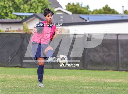 Thumbnail 3 in Animo Leadership vs Loyola (Scrimmage) photogallery.