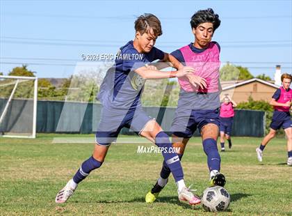 Thumbnail 3 in Animo Leadership vs Loyola (Scrimmage) photogallery.