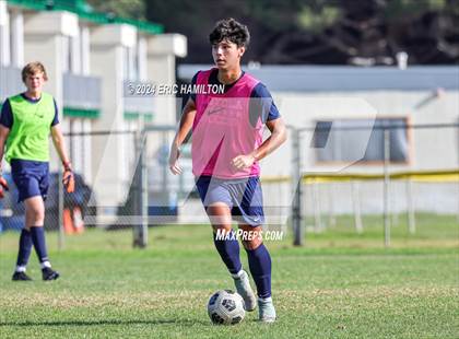 Thumbnail 2 in Animo Leadership vs Loyola (Scrimmage) photogallery.