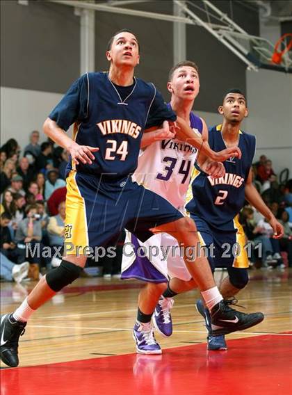 Thumbnail 2 in Campbell Hall vs. Valencia (War on the Floor Extravaganza) photogallery.