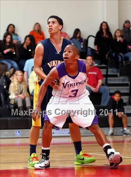 Thumbnail 2 in Campbell Hall vs. Valencia (War on the Floor Extravaganza) photogallery.