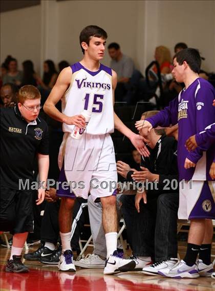 Thumbnail 2 in Campbell Hall vs. Valencia (War on the Floor Extravaganza) photogallery.