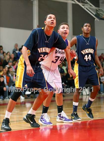 Thumbnail 2 in Campbell Hall vs. Valencia (War on the Floor Extravaganza) photogallery.
